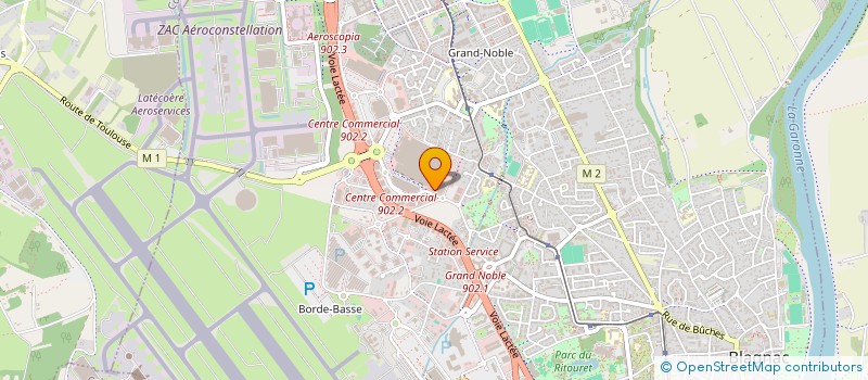 localisation de l'entreprise WNOPAN  BLAGNAC