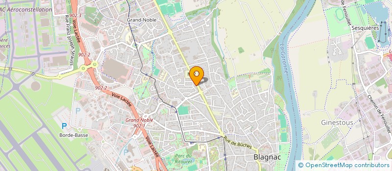 localisation de l'entreprise WNP WHITE NET PARTICULIERS à BLAGNAC