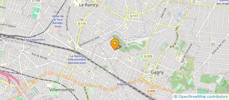 localisation de l'entreprise WO.MA.NA.GER à GAGNY
