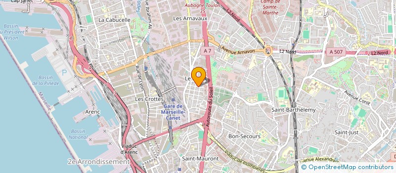 localisation de l'entreprise WOANCHIKA à MARSEILLE
