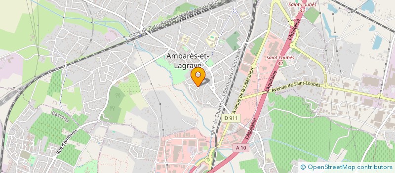 localisation de l'entreprise WOB PRODUCTION  AMBARES-ET-LAGRAVE