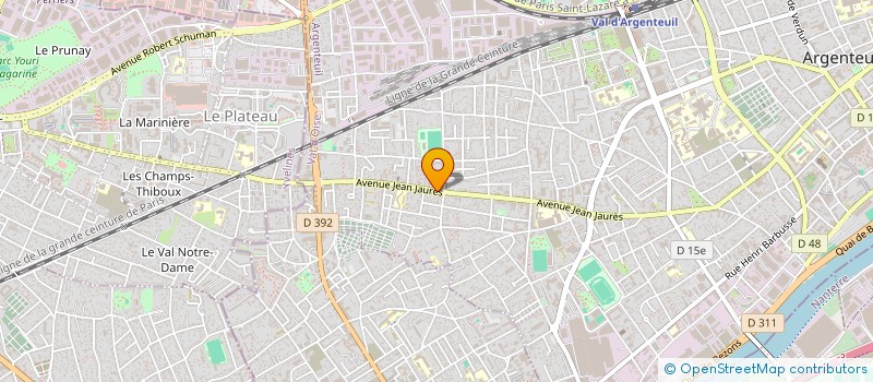 localisation de l'entreprise WOBCO  ARGENTEUIL