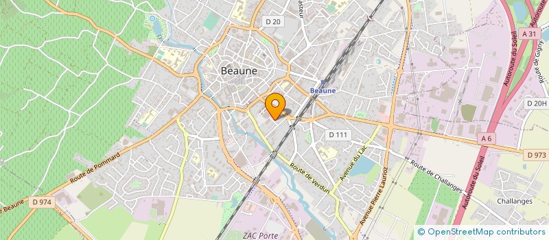 localisation de l'entreprise WOC EMUL ECOLES ET PATRON LAIC à BEAUNE