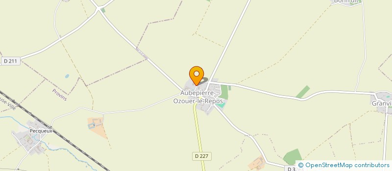 localisation de l'entreprise WOC SERVICES à AUBEPIERRE-OZOUER-LE-REPOS