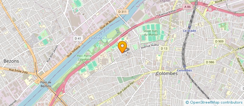 localisation de l'entreprise WOD CONSULTING à COLOMBES