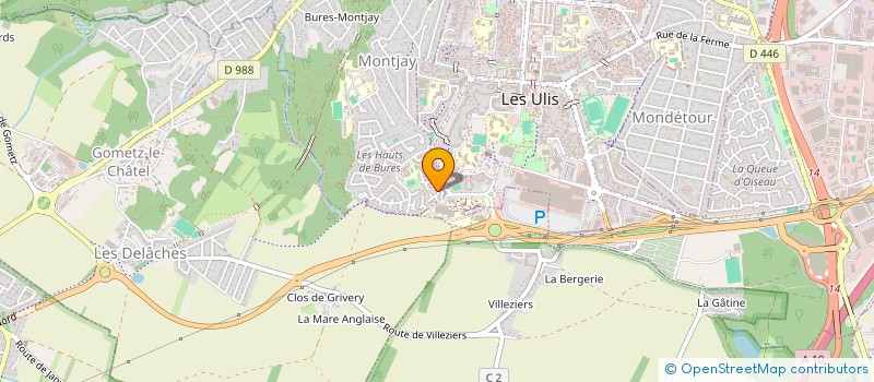localisation de l'entreprise WOD FOR à BURES-SUR-YVETTE