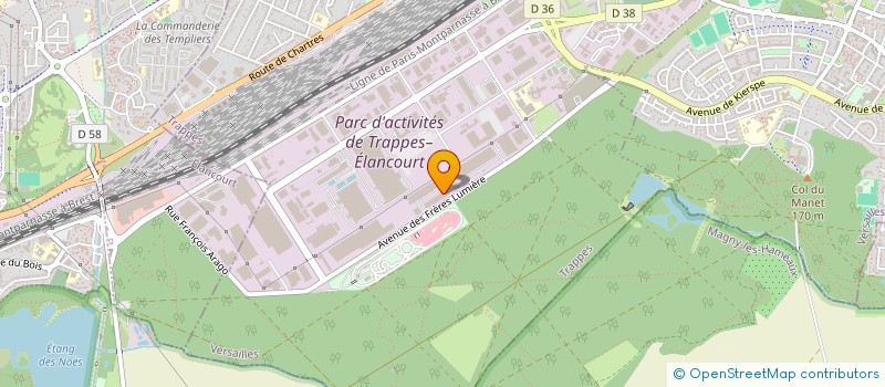 localisation de l'entreprise WOD RACING à HOUX