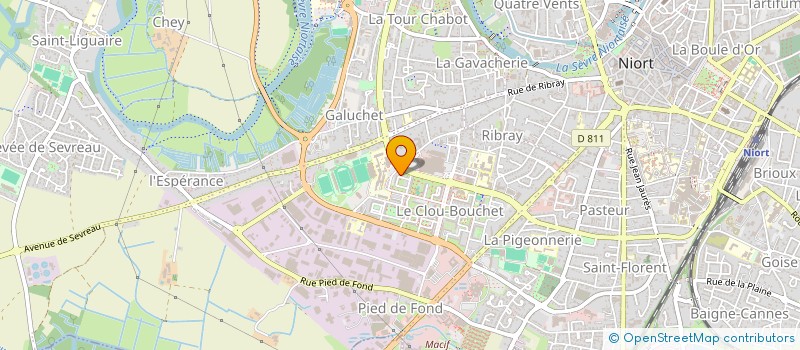 localisation de l'entreprise WODONTO  NIORT