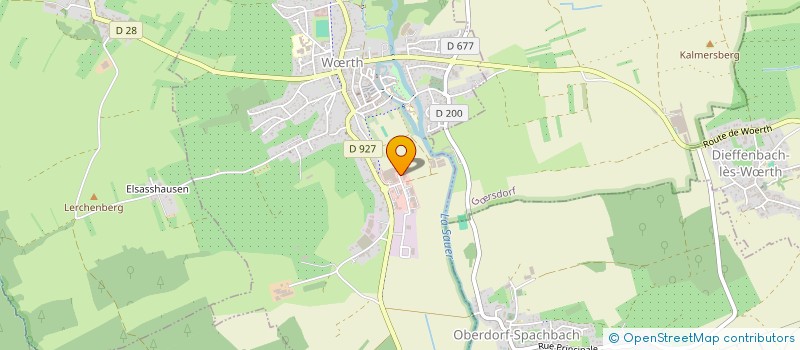 localisation de l'entreprise WOERTH AUTOMOBILES  WRTH