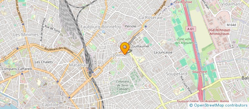 localisation de l'entreprise WOEZON à TOULOUSE