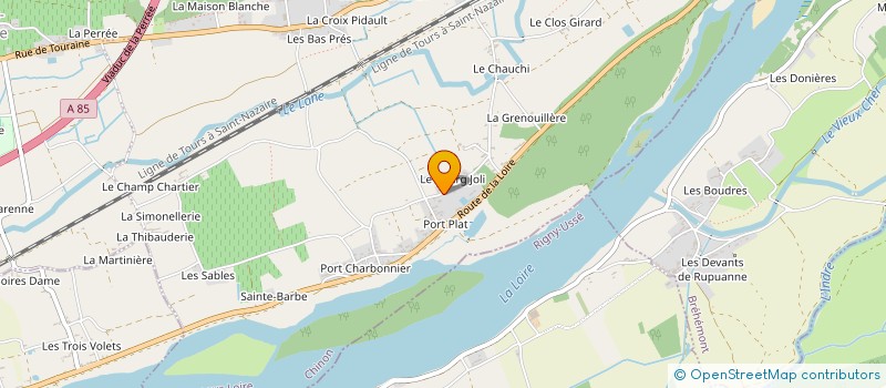 localisation de l'entreprise WOGUIZALINA  COTEAUX-SUR-LOIRE