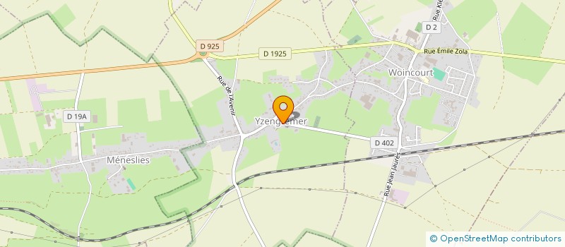 localisation de l'entreprise WOINCOURT RACING CYCLISME  WOINCOURT