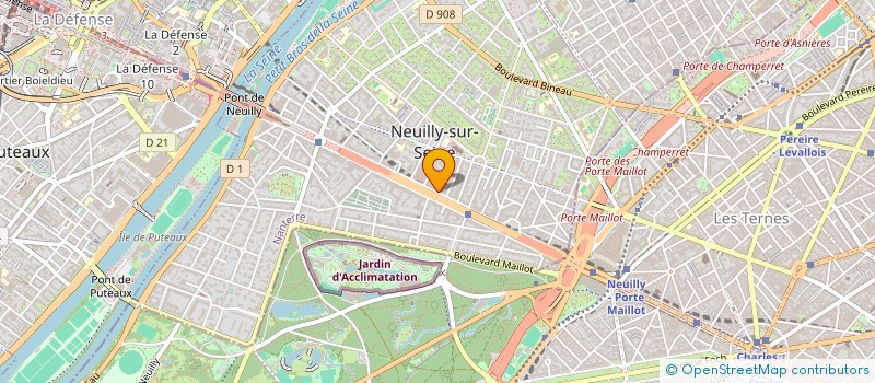 localisation de l'entreprise WOJO EXPLOITATION FRANCE à NEUILLY-SUR-SEINE