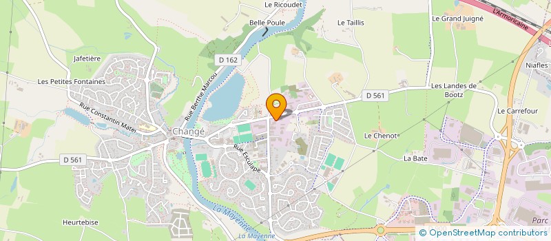 localisation de l'entreprise WOJTALA  CHANGE