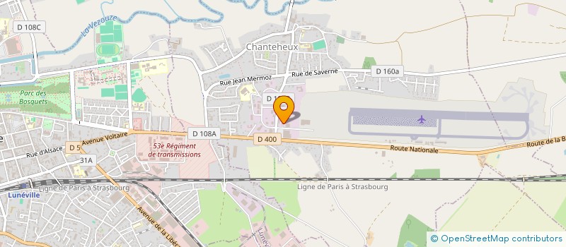 localisation de l'entreprise WOK 54  CHANTEHEUX