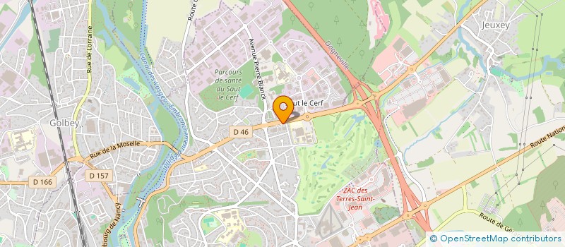 localisation de l'entreprise WOK 88 à EPINAL