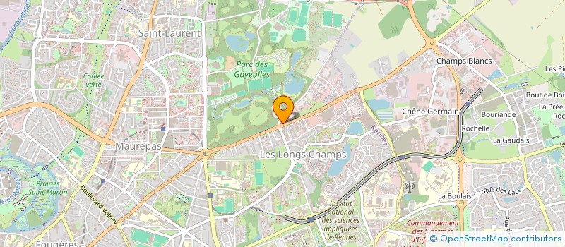 localisation de l'entreprise WOK ANTIPOLIS à RENNES