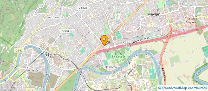 localisation de l'entreprise WOK ASIA  MEYLAN