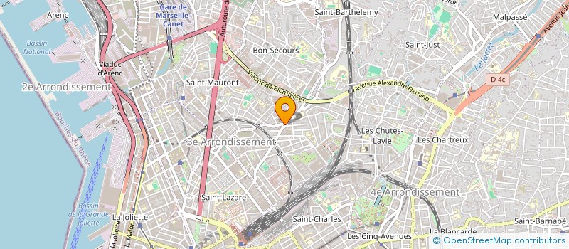 localisation de l'entreprise WOK CAFE à MARSEILLE