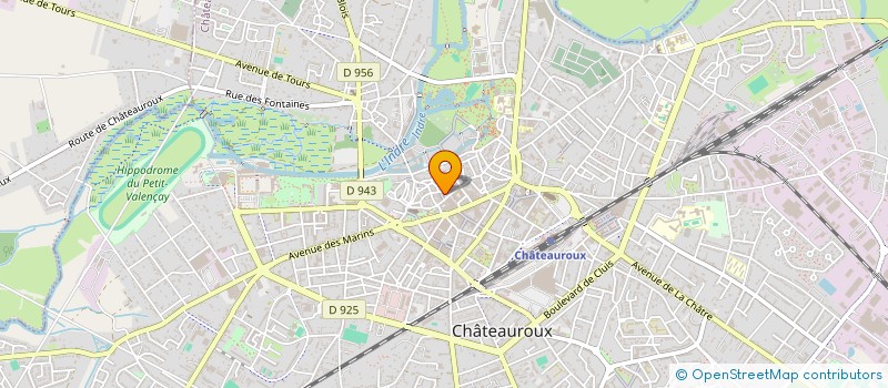 localisation de l'entreprise WOK CHATEAUROUX à LIMOGES
