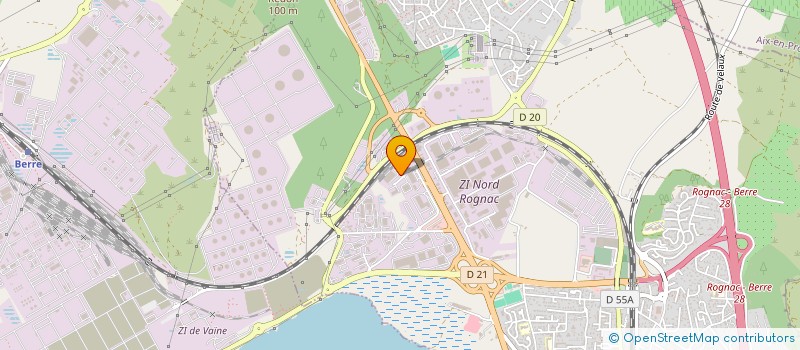 localisation de l'entreprise WOK D'ASIE  ROGNAC