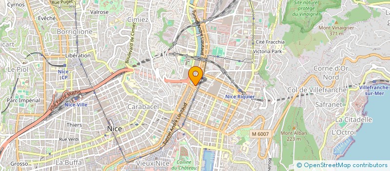 localisation de l'entreprise WOK DE NICE à NICE