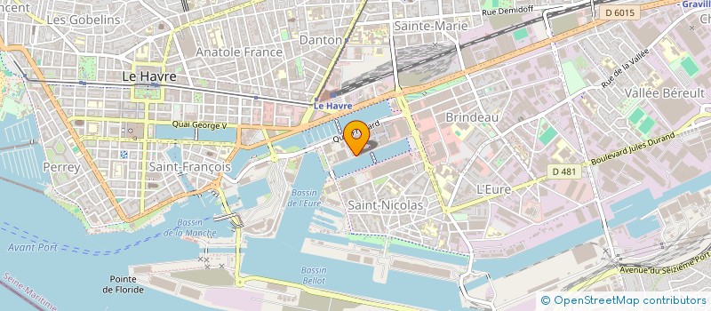 localisation de l'entreprise WOK GRILL LE HAVRE à LE HAVRE