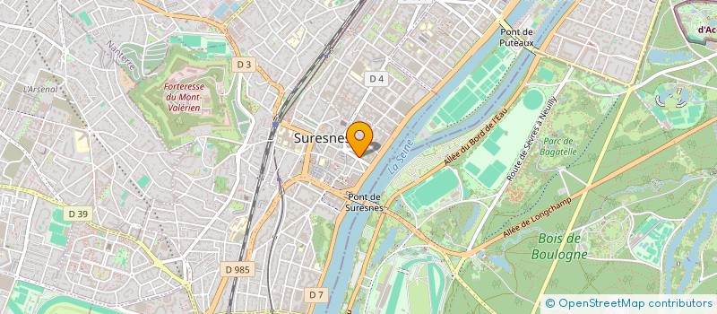 localisation de l'entreprise WOK N ROL à SURESNES