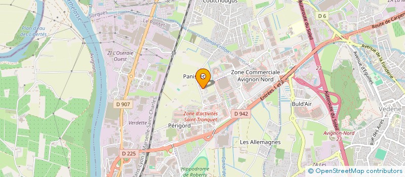 localisation de l'entreprise WOK'N'WALK  LE PONTET