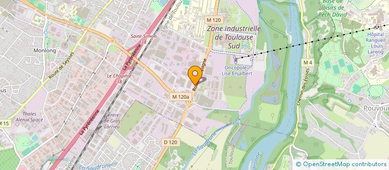 localisation de l'entreprise WOK OCEAN  TOULOUSE