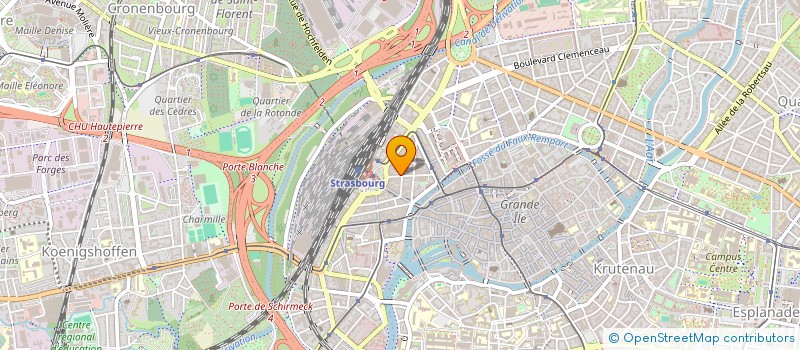 localisation de l'entreprise WOK SUSHI 168 à STRASBOURG