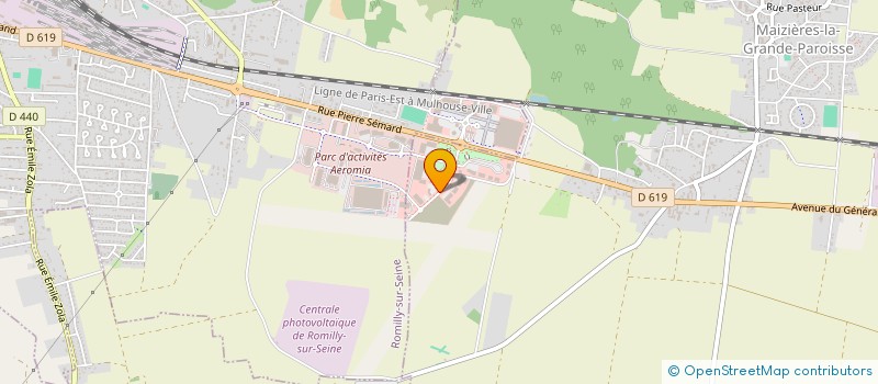 localisation de l'entreprise WOK XU  MAIZIERES-LA-GRANDE-PAROISSE