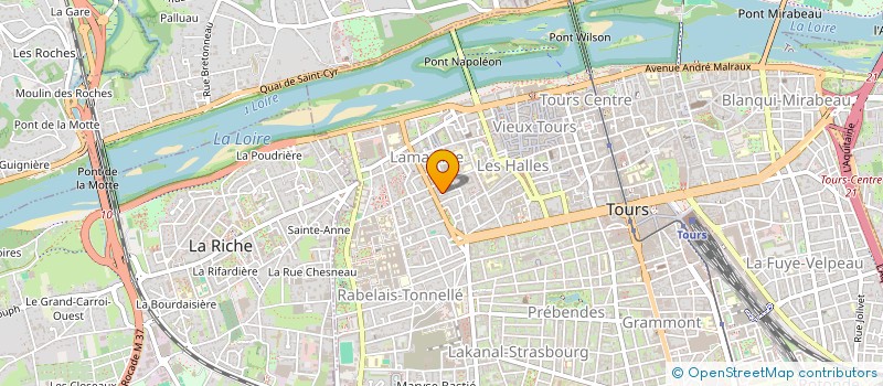 localisation de l'entreprise WOLAVEN  TOURS