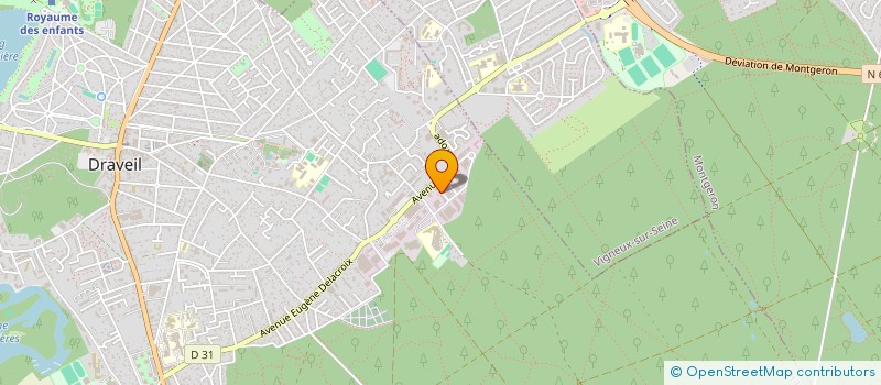 localisation de l'entreprise WOLD SOLIDARITY FIFA ORGANISATION INTERNATIONALE DE SOLIDARITE FIFA à DRAVEIL