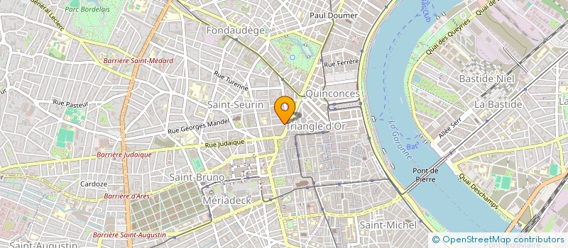 localisation de l'entreprise WOLF 33  BORDEAUX