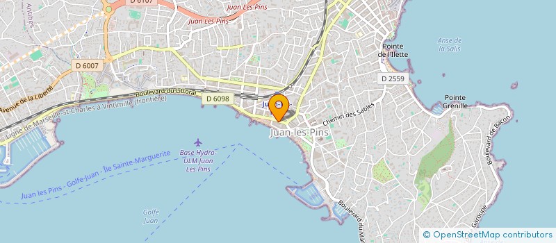 localisation de l'entreprise WOLF à ANTIBES