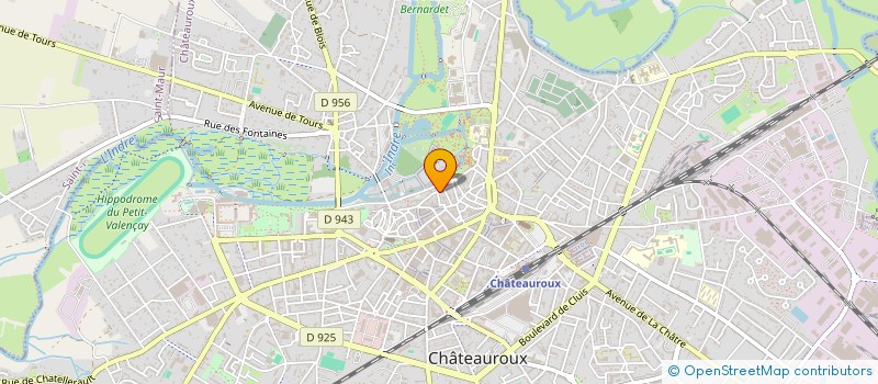 localisation de l'entreprise WOLF FOCUS à CHATEAUROUX