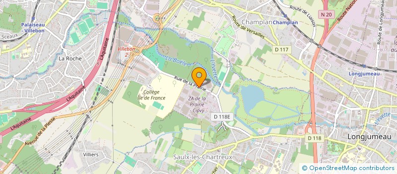 localisation de l'entreprise WOLF FRANCE  CHAMPLAN