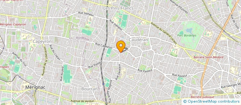 localisation de l'entreprise WOLF-IMMO  BORDEAUX