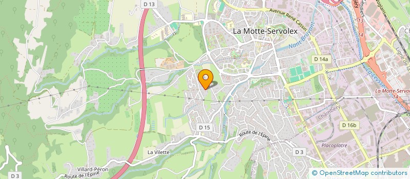 localisation de l'entreprise WOLF PACK à LA MOTTE-SERVOLEX