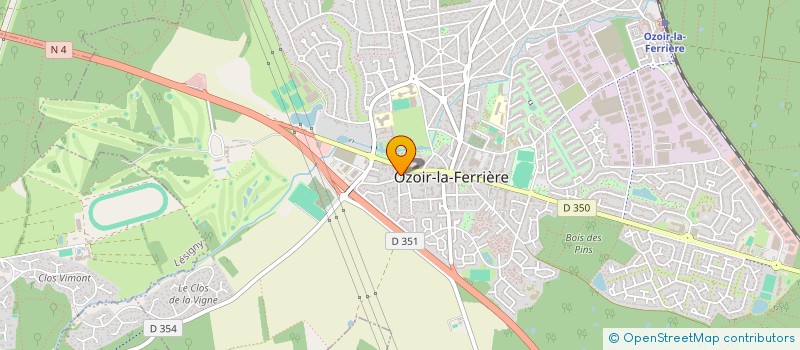 localisation de l'entreprise WOLF STONE PROD  OZOIR-LA-FERRIERE