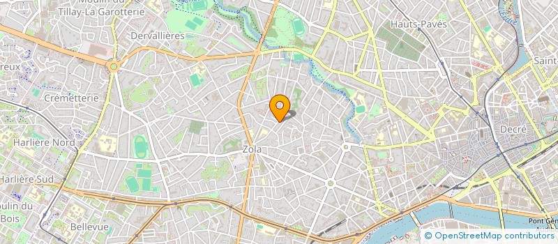 localisation de l'entreprise WOLF TECH à NANTES