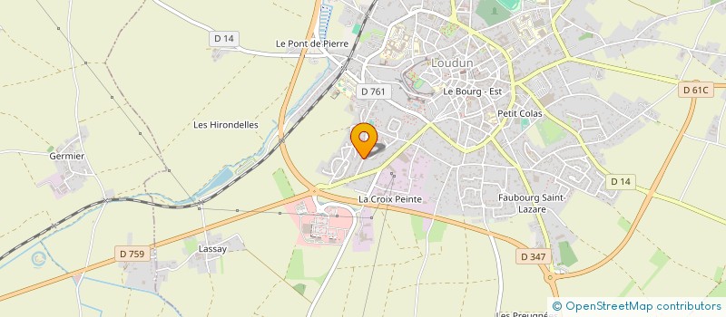 localisation de l'entreprise WOLF WALK UNIT à LA COURNEUVE