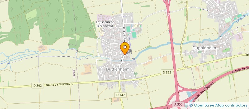 localisation de l'entreprise WOLFF ET COMPAGNIE SOCIETE ANONYME  ERNOLSHEIM-BRUCHE