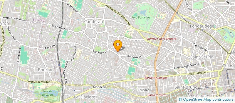 localisation de l'entreprise WOLFF LGA à BORDEAUX