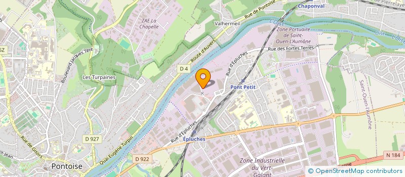 localisation de l'entreprise WOLFFKRAN à SAINT-OUEN-L'AUMONE