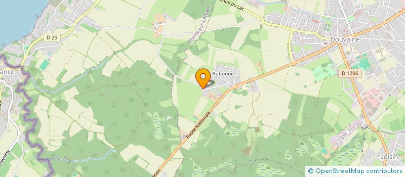 localisation de l'entreprise WOLFGANG LABEL  DOUVAINE