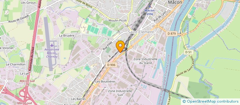 localisation de l'entreprise WOLFSTORM à MACON