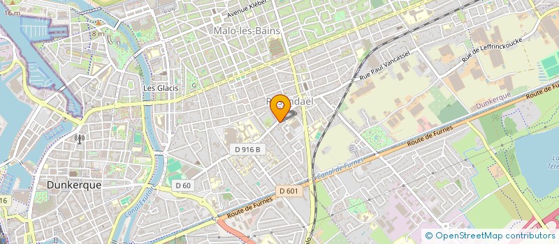 localisation de l'entreprise WOLFY à DUNKERQUE