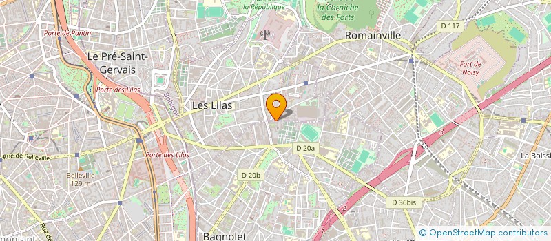 localisation de l'entreprise WOLGEMEN à BAGNOLET